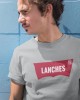 Camiseta Amo Lanches de Levis